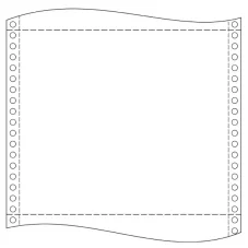Tabelačný papier 39 x 12" (1+1) NCR