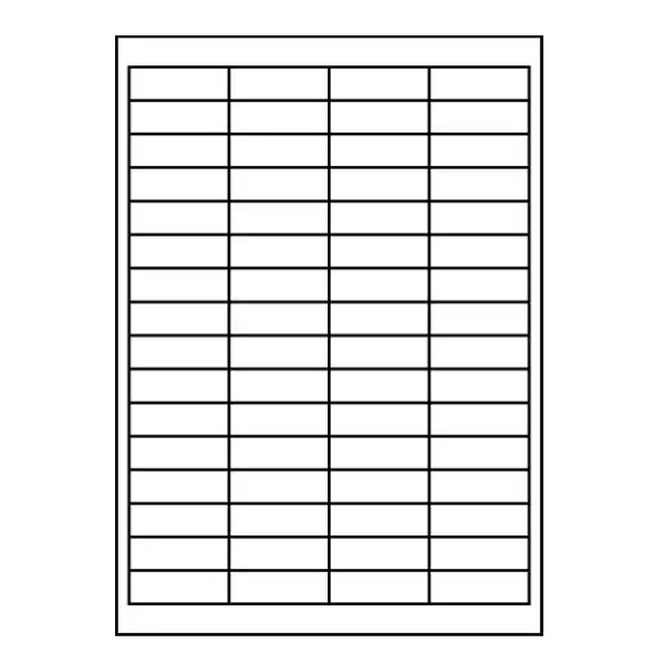 Etikety PRINT 48,5 x 16,9 biele