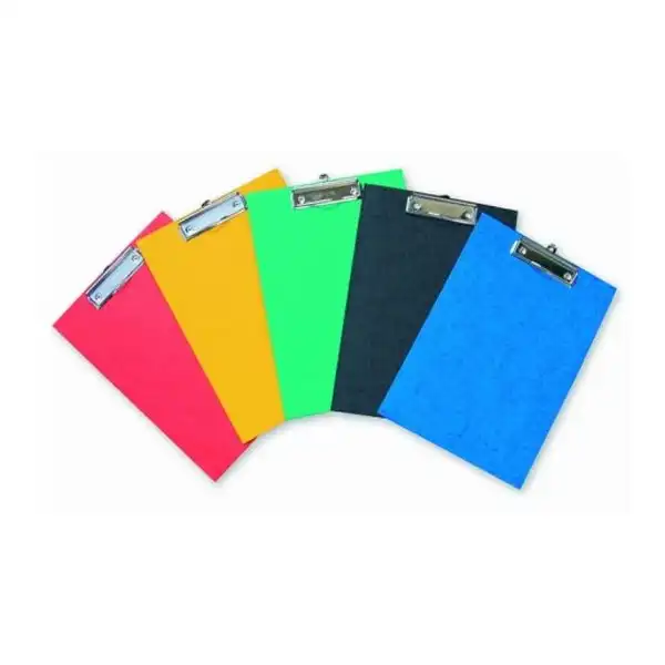 Podložka A4  RainbowLine písacia s klipom čierna