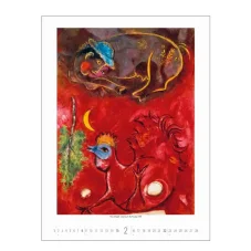 Nástenný kalendár Marc Chagall 2026