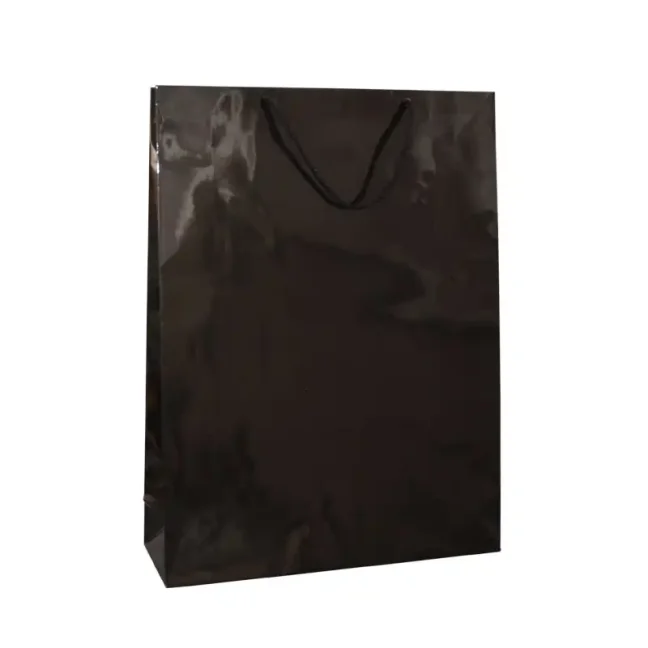 Taška 300x90x400 lamino čierna 200ks/krt