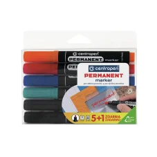 Značkovač CENTROPEN 8566, 5+1 zadarmo