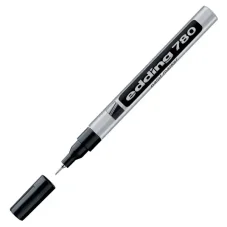 Lakový popisovač edding 780 strieborný