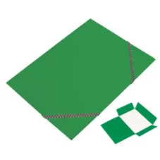 Odkladacia mapa 253/OM3 A4 s gum. PREŠPÁN zelená