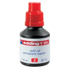Atrament edding T 25 červený