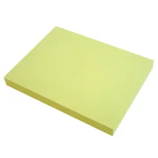 Bloček samolepiaci 75x51 AURO, žltý, 100 l.
