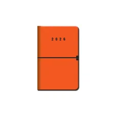 Mini diár A6 CAPRI oranžový 2026