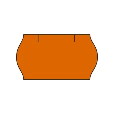 Etikety cenovkové Cont.Meto 22x12 oranžové