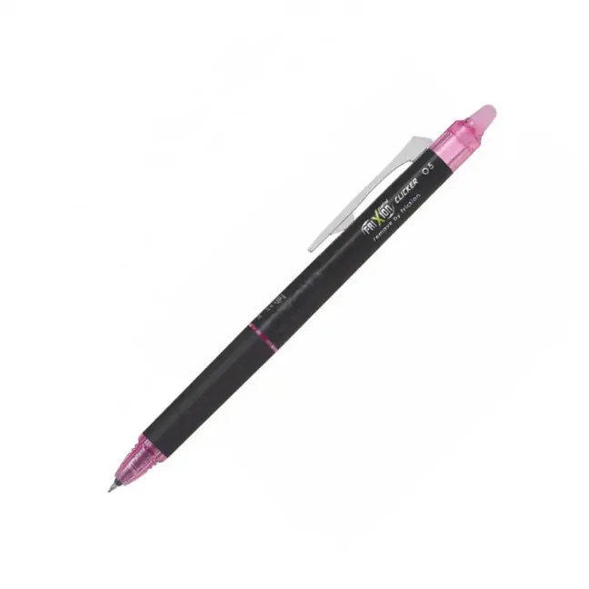 Gélový roller PILOT FriXion Point Clicker 05 ružový