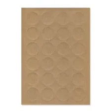 Etikety PRINT kruh 40 kartónová hnedá