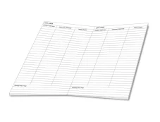 Zošit 534 na slovíčka - A5, 30 listový