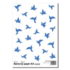 Farebný papier Color A4-80g - modrá