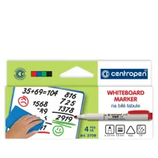 Značkovač CENTROPEN 2709/4 farby stierateľný