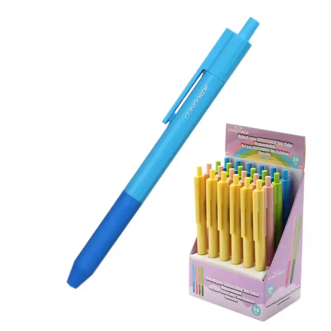 Gélové pero CONCORDE TRIX dúha gumovateľné
