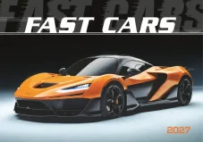 Nástenný kalendár Fast cars 2027