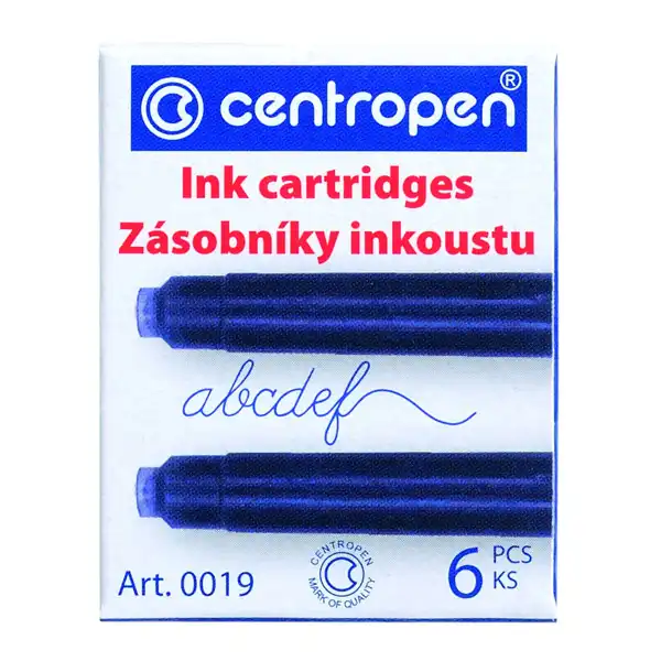 Náplň do atramentového pera - bombičky modrá