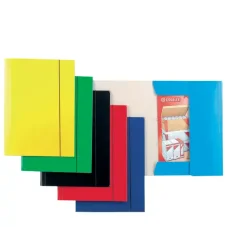 Odkladacia mapa 253/OM3 A4 s gum.lesk. kartón zelená