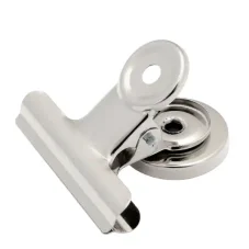 Klip pružinový 50 mm s magnetom  na dokumenty