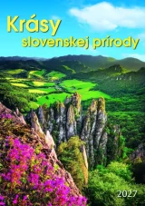 Nástenný kalendár Krásy slovenskej prírody 2027