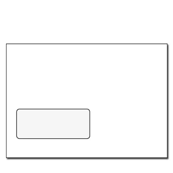 Obálky C5 samolepiace, okienko vľavo,  vnútorná potlač, 90g