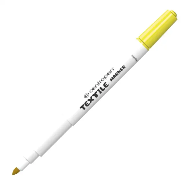 Značkovač na textil  CENTROPEN 2739 žltý
