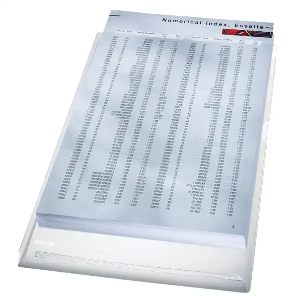 Obal A4 "L" ESSELTE s rozšíriteľnou kapacitou- akcia - do vypredania zásob