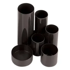 Stojan na perá POLYTUBE, čierny