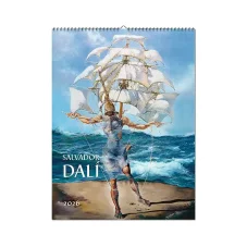 Nástenný kalendár Salvador Dalí 2026