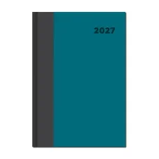 Denný diár A5 DOLCETTO sivo tyrkysový 2027