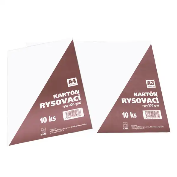 Rysovací kartón 200g, 330 x 450 (A3+)/10