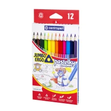PASTELKY Centropen 9522/12 , JUMBO trojhranné