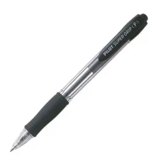 Guličkové pero PILOT Super Grip, čierny