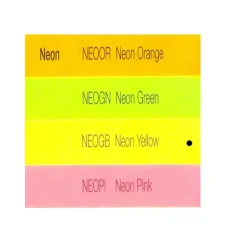 Farebný papier NEON A4-80g - NEOGB neónová žltá