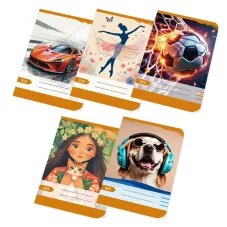 Zošit 523 - A5, 20 listov, linajkový