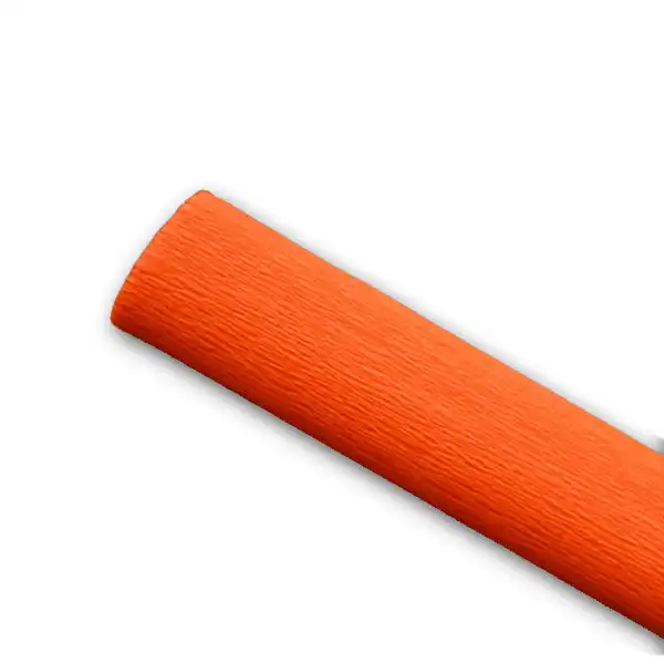 Krepový papier oranžový