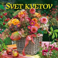 Nástenný kalendár Svet kvetov 2027