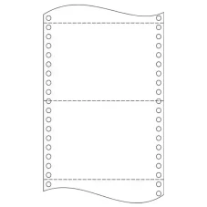 Tabelačný papier 23 x 06" (1+2) NCR bez BP - dopredaj