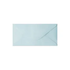 Obálky DL hladke 130g BK/10ks jemne modrá