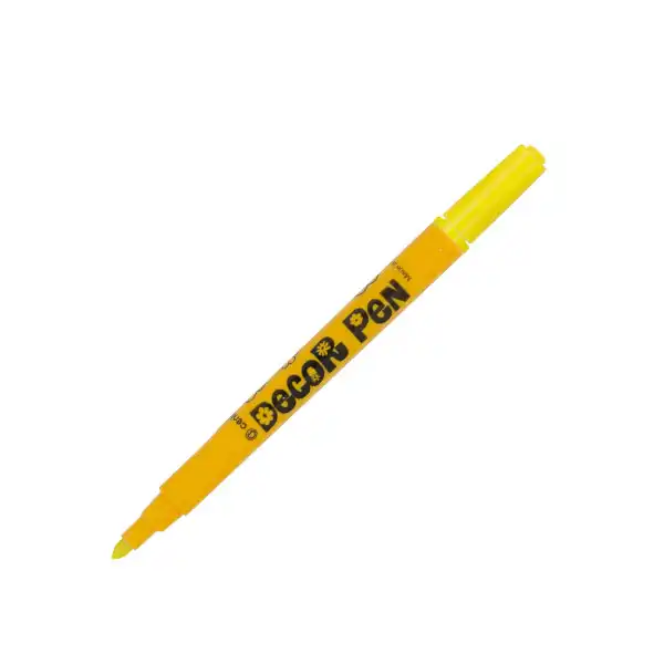 Decor pen CENTROPEN 2738 - žltý