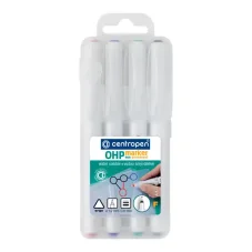 Popisovač CENTROPEN 2646 NON PERMANENT sada 4 farby