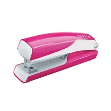 Zošívačka mini Leitz NeXXt 5528, metalická ružová, box