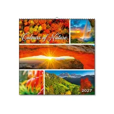 Nástenný kalendár Colours of nature 2027
