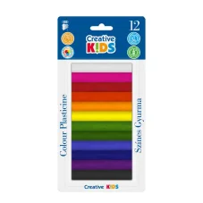 Plastelína ICO Creative Kids, 12 farieb