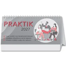 Stolový kalendár Praktik stĺpcový 2027
