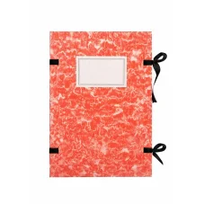 Dosky na spisy A4, so šnúrkami, kartón červená