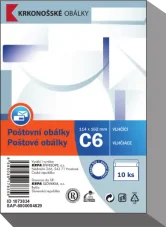 Obálky C6 samolepiace / 10 fólia