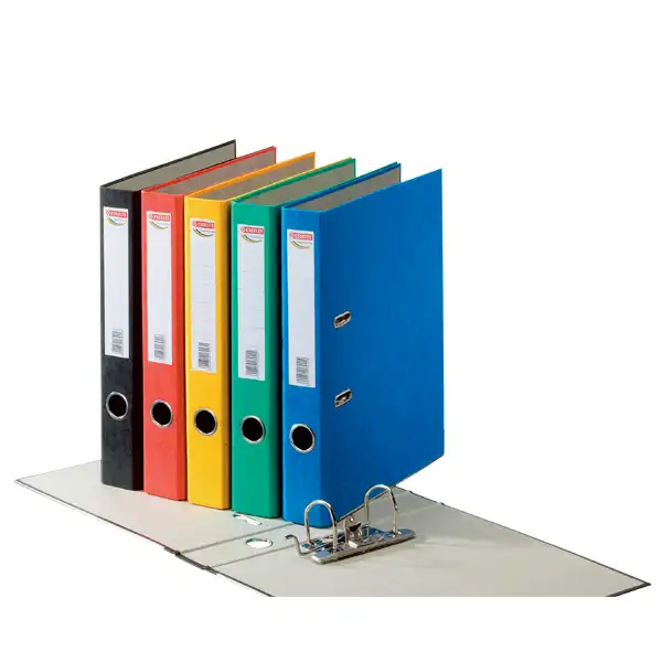 Poradač A4, Esselte RAINBOW, pákový 50 mm zelená (šanón)